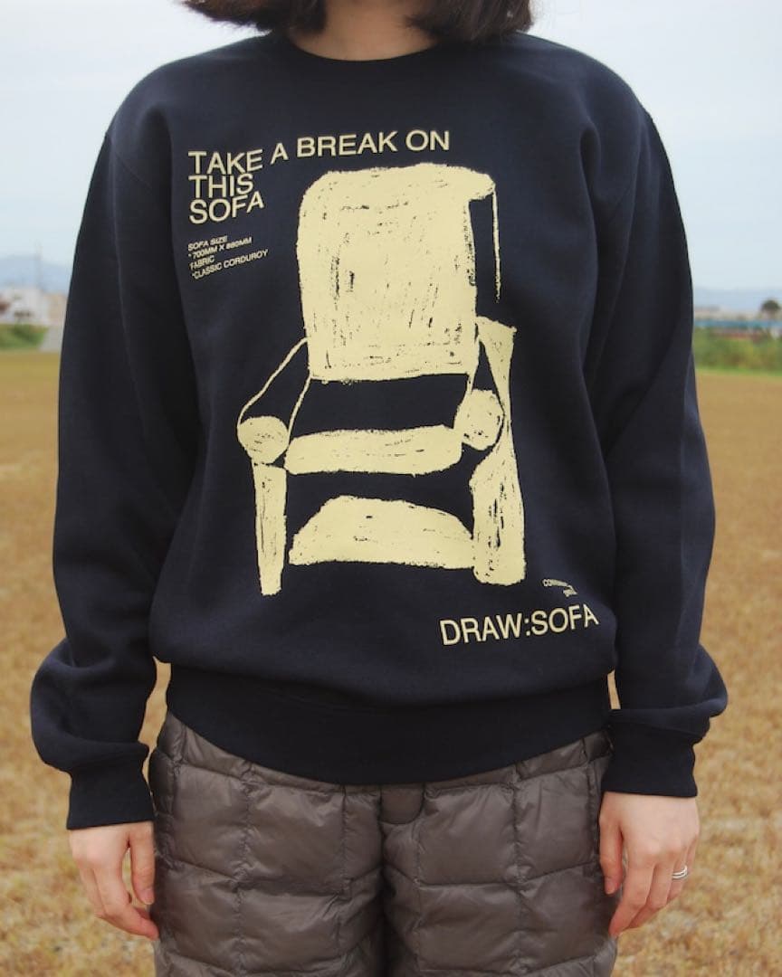 CONVENIENCE YOUNG SOFA SWEAT まろちょ