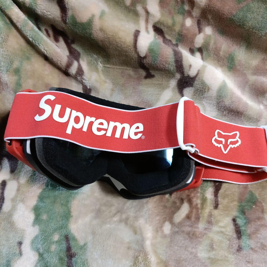 新品　Supreme Fox Racing　ゴーグル　レッド　スノボー