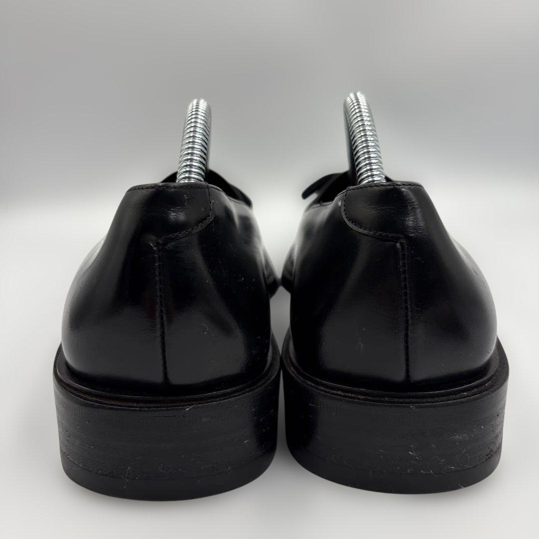 極美品✨GUCCI グッチ リボン ローファー ドレスシューズ 黒 43E