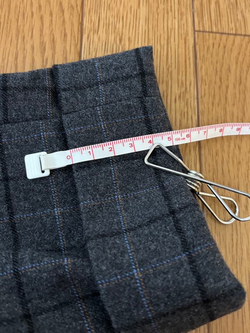 【未使用級】Sサイズ 3ピース セットアップスーツ ペンチェック 黄色 ビジネス