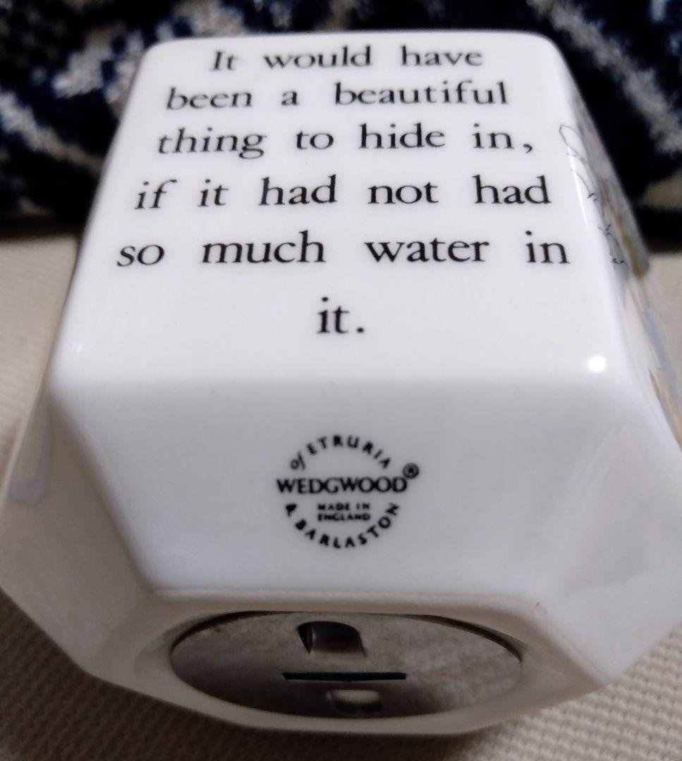 美品　ピーターラビットの貯金箱と大皿　箱付