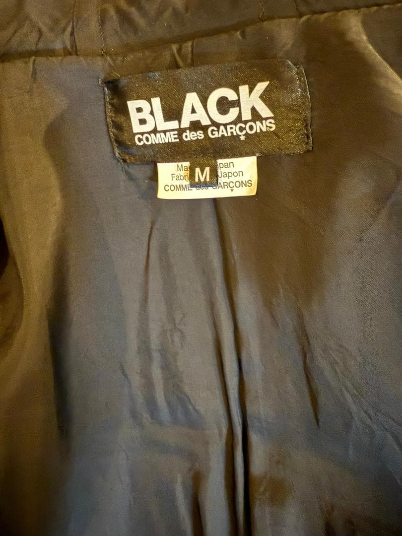 BLACK COMME des GARCONS　縮絨ダッフルコート