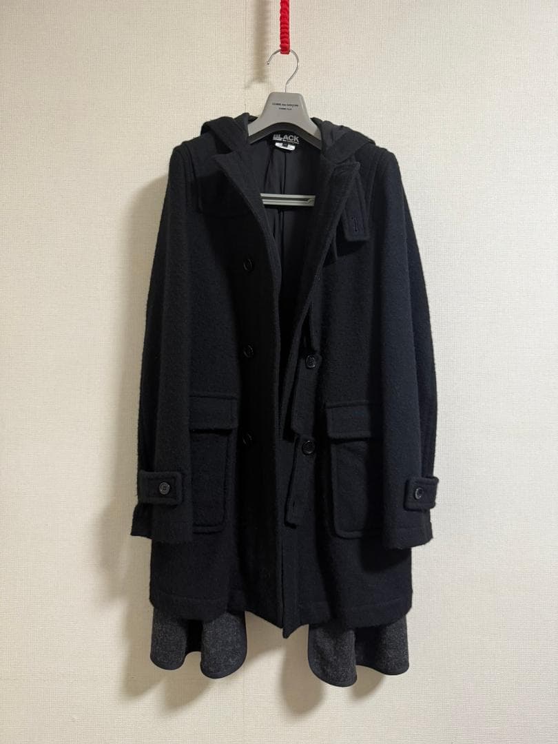 BLACK COMME des GARCONS　縮絨ダッフルコート