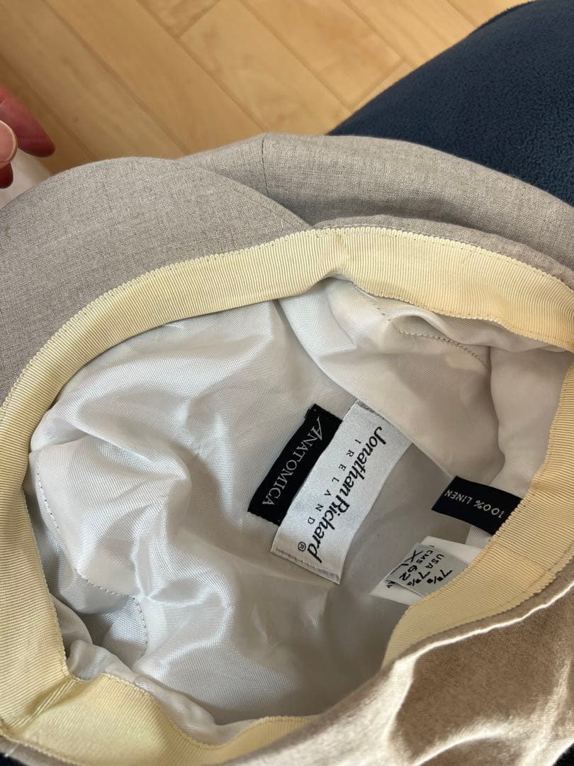 帽子 anatomica Jonathan Richard newsboy XL