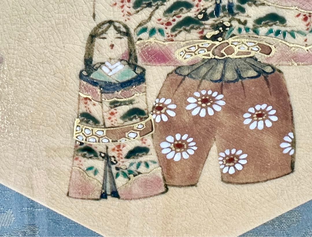 再値下げ　陶額　ひな祭り　雛祭り　菱雛　お雛様　雛人形　立ち雛　開店祝い　記念品