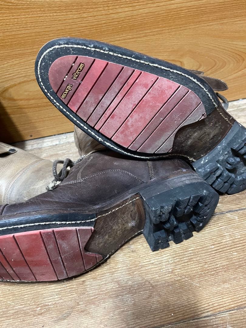 alfredoBANNISTERセンターZIP Wライダースブーツ　セット