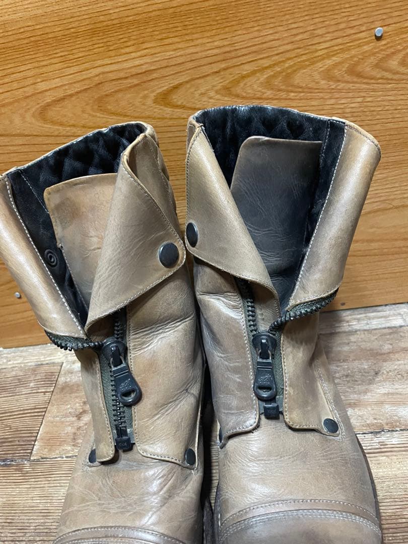 alfredoBANNISTERセンターZIP Wライダースブーツ　セット