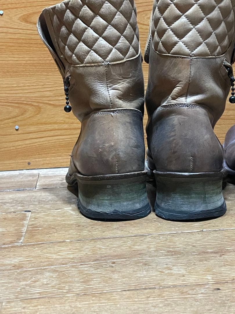 alfredoBANNISTERセンターZIP Wライダースブーツ　セット