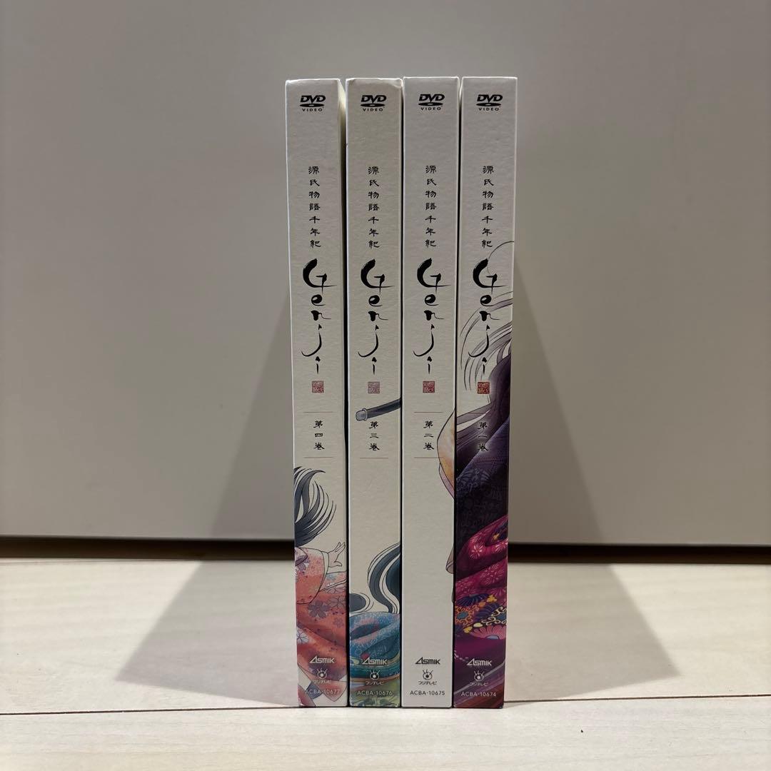 【初回限定生産版】 源氏物語千年紀 Genji DVD 全4巻セット 特典封入