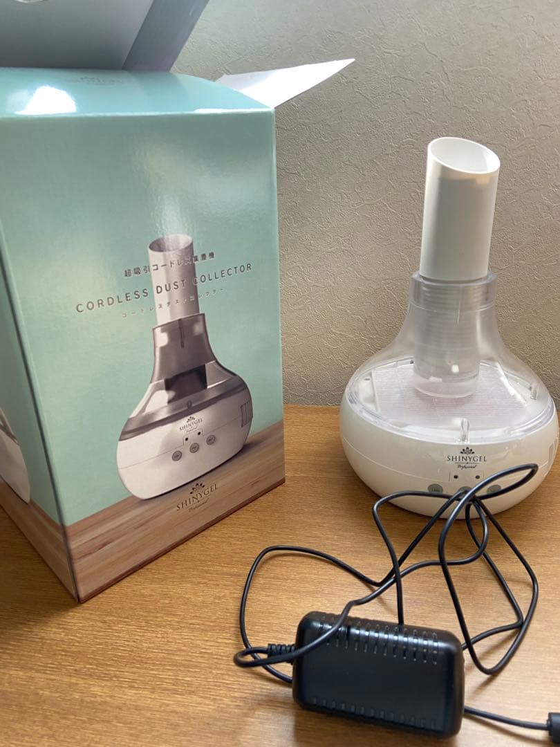 美品 |保證書あり｜コードレス集塵機　シャイニージェル☆　ダストコレクター