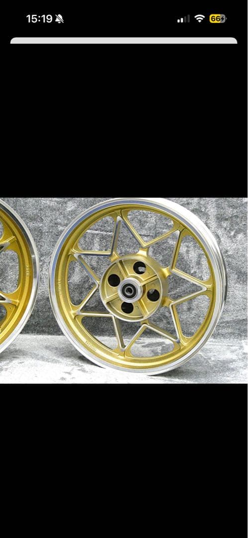 ゼファーχ　キャスト　ホイール　１８インチ　ゼファー　セブンスター　新品未使用