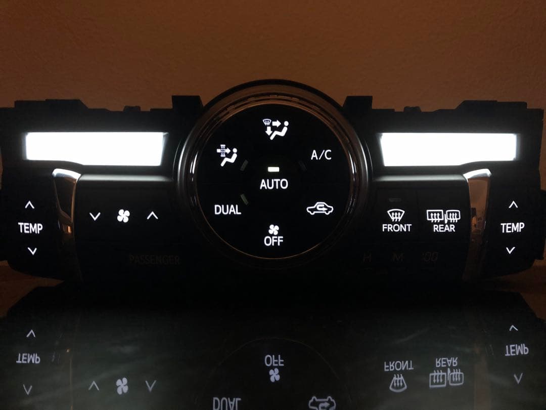 130マークX 中期 後期 エアコンパネル LED打ち替え スイッチ n6