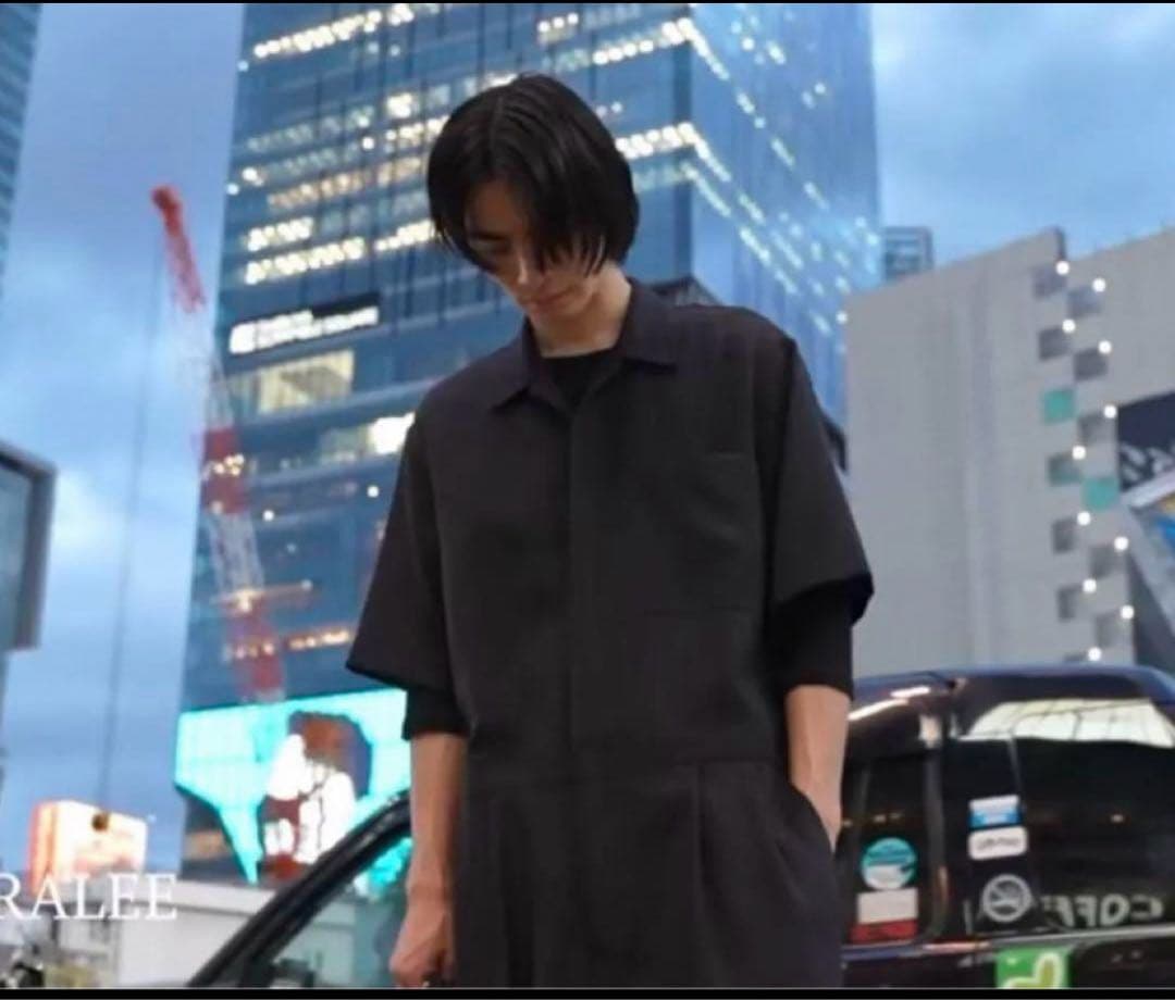 矢野崇人着用 AURALEE 20SS ジャンプスーツ つなぎ オールインワン