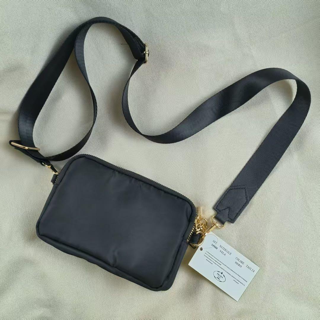 非売品 ノベルティ ナイロン ショルダーバッグ ブラック 新品