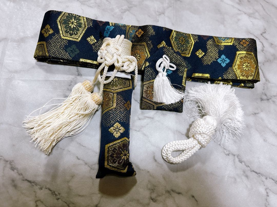 刺繍入り兜柄♡七五三　5歳　男の子　フルセット　一式　黒系