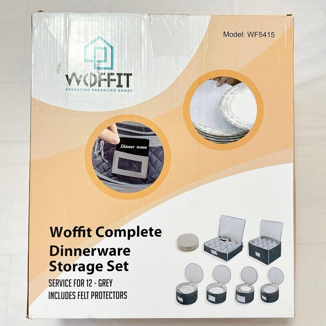 食器収納ケース 6個セット 大容量 72個収納可能 食器収納ボックス 高級食器