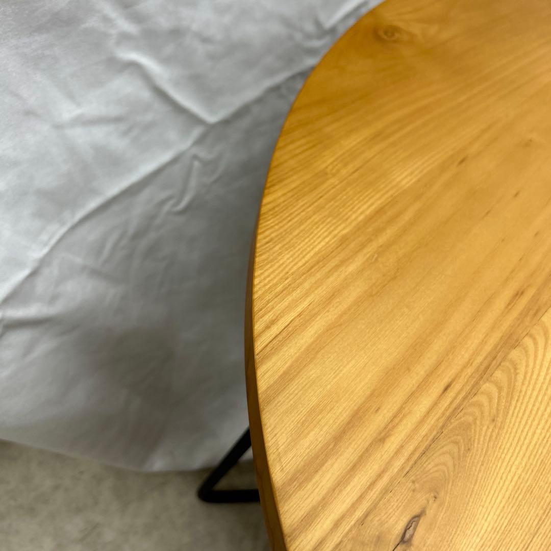 アッシュローテーブル 丸テーブル 丸 テーブル ローテーブル