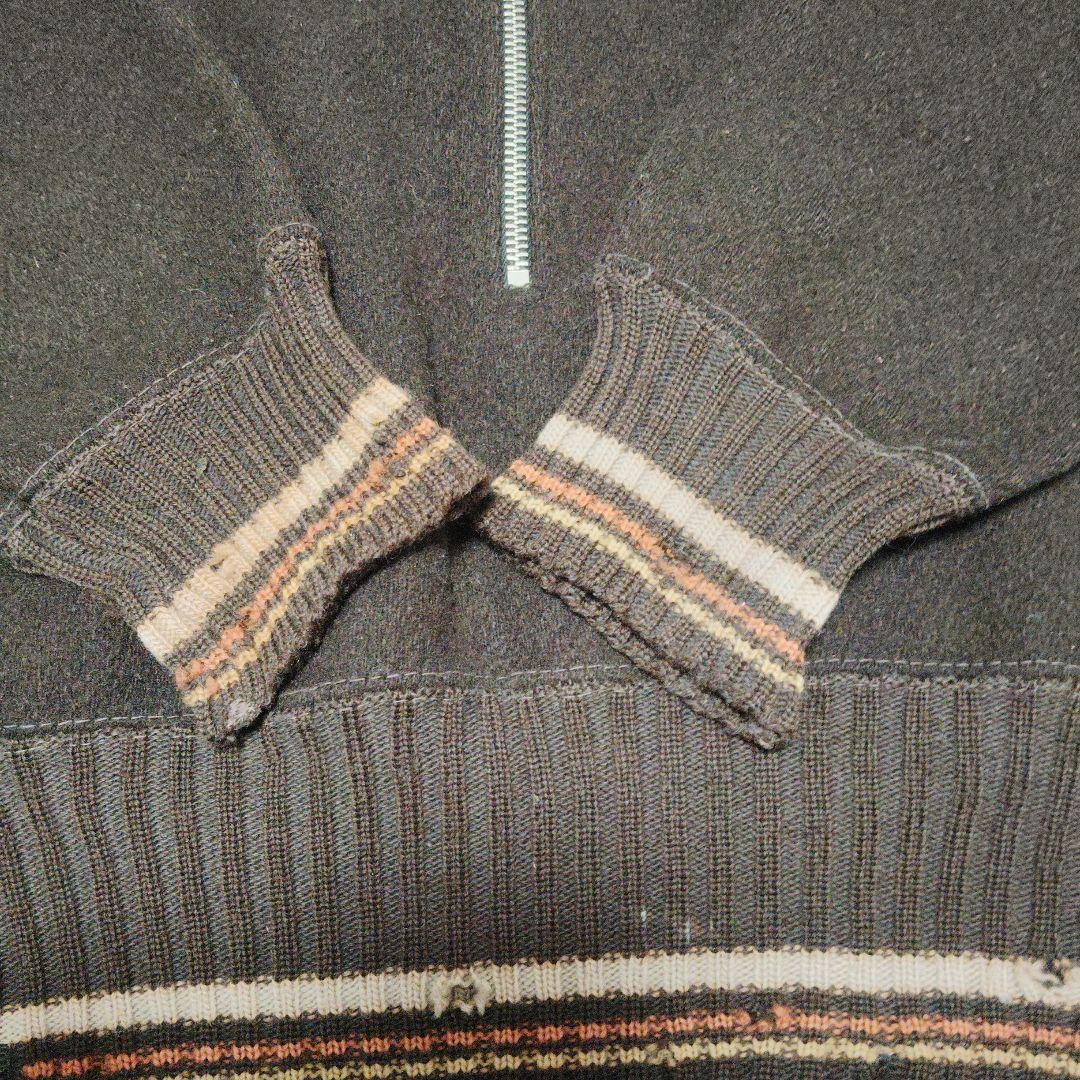 こ*き様 30'sハーフジップセーター