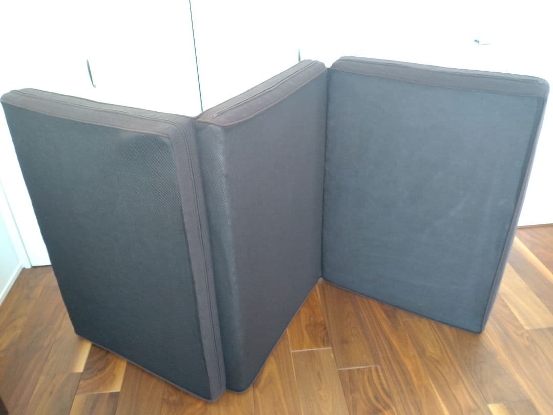 【58n】アイリスオーヤマ　エアリーマットレス　HG90-S　茶②