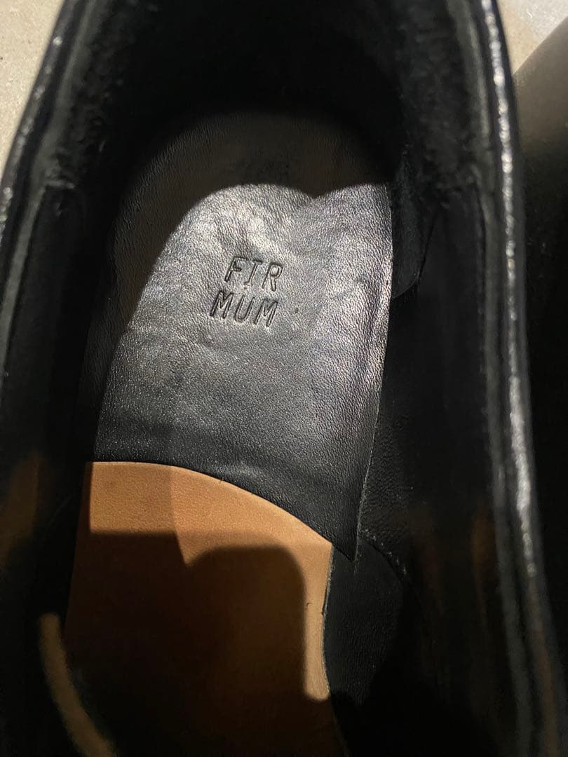 2/20まで　FIRMUM 革靴27.5cm 黒茶色2点セット