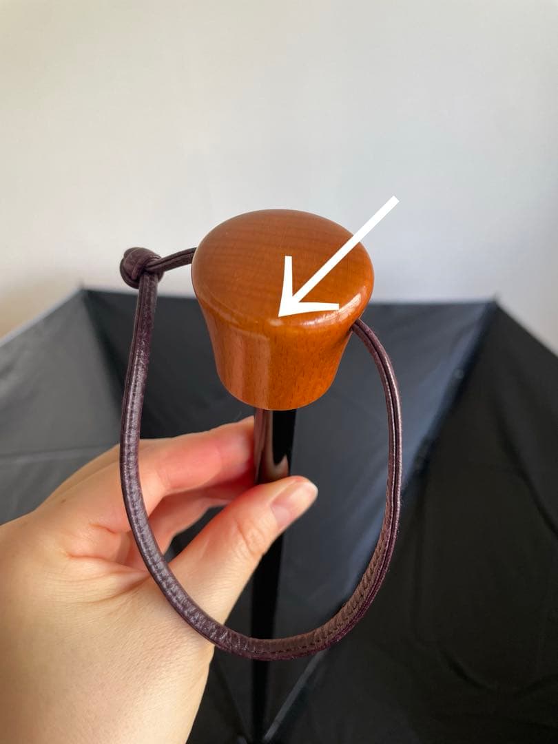 サンバリア100　3段折 / 折りたたみ日傘　水色　フロスト