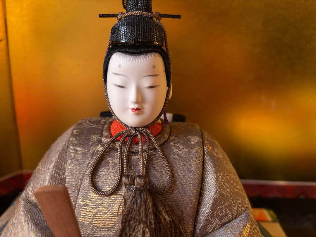 ぷ*郎様 京都上賀茂神社　木目込賀茂雛人形　お雛様　雛人形