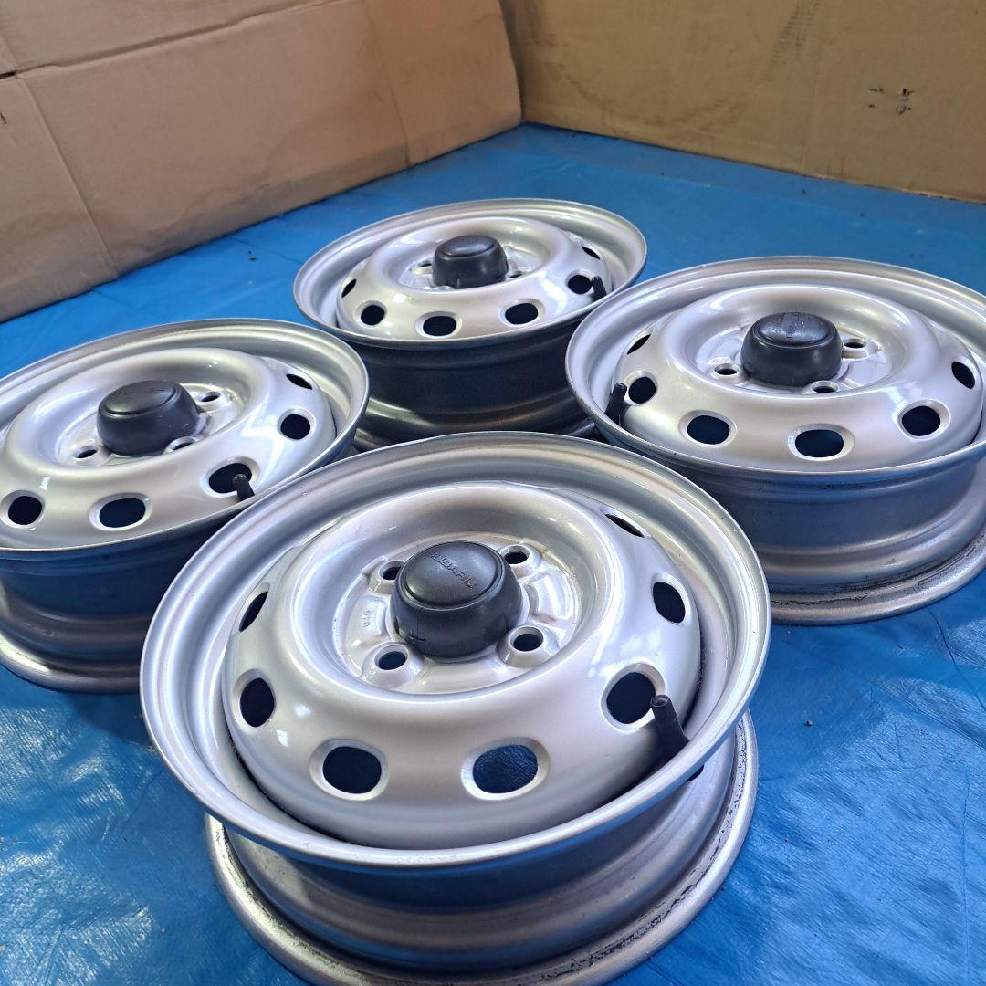 ★スバル純正★　12インチスチールホイール　サンバートラック等　軽トラ軽バンに