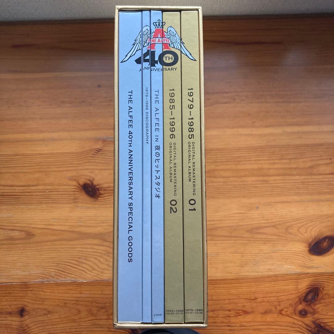 THE ALFEEアルフィー40th Anniversary スペシャルボックス