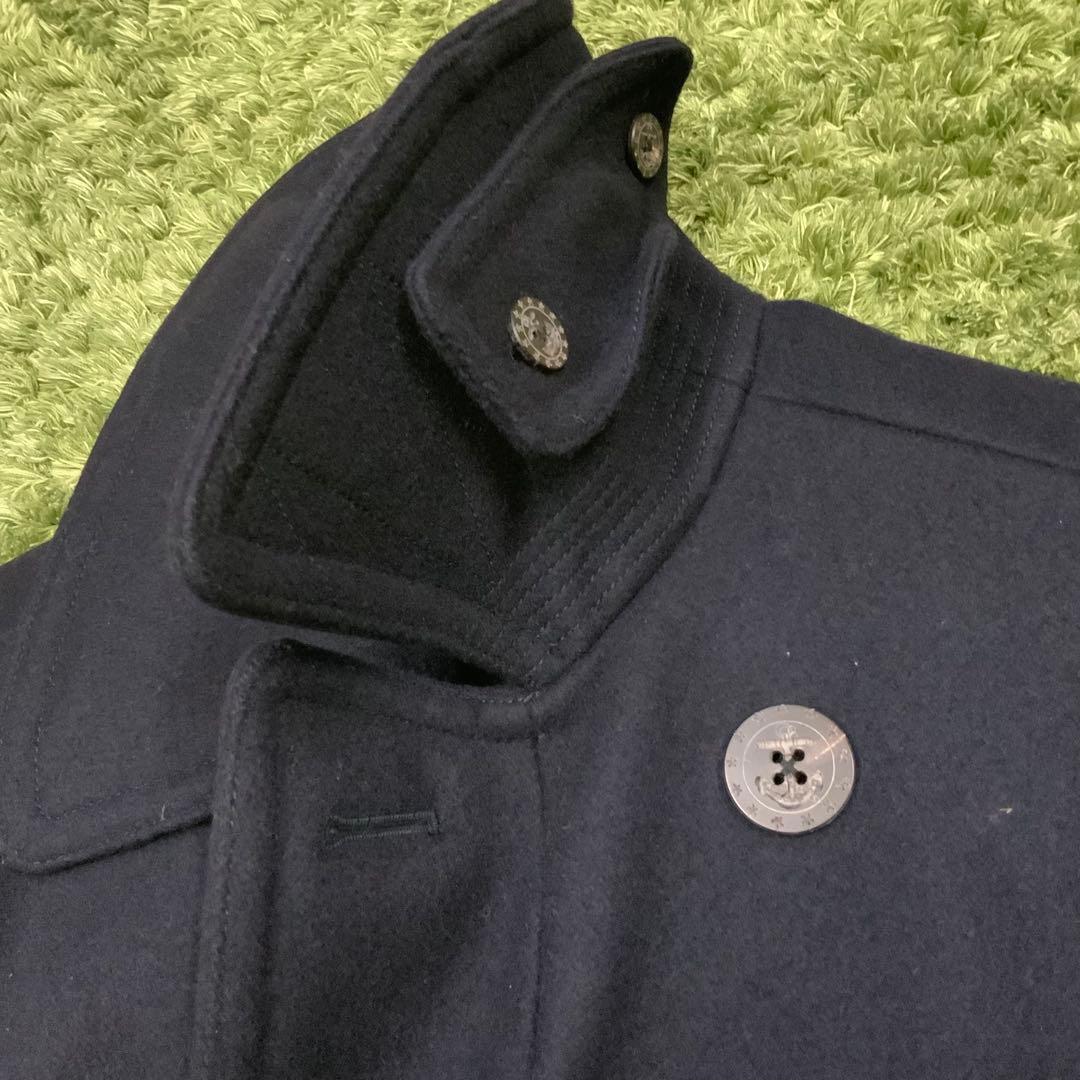 希少 マーメイド刺繍 10ボタン 13スター RRL ピーコート メンズXS