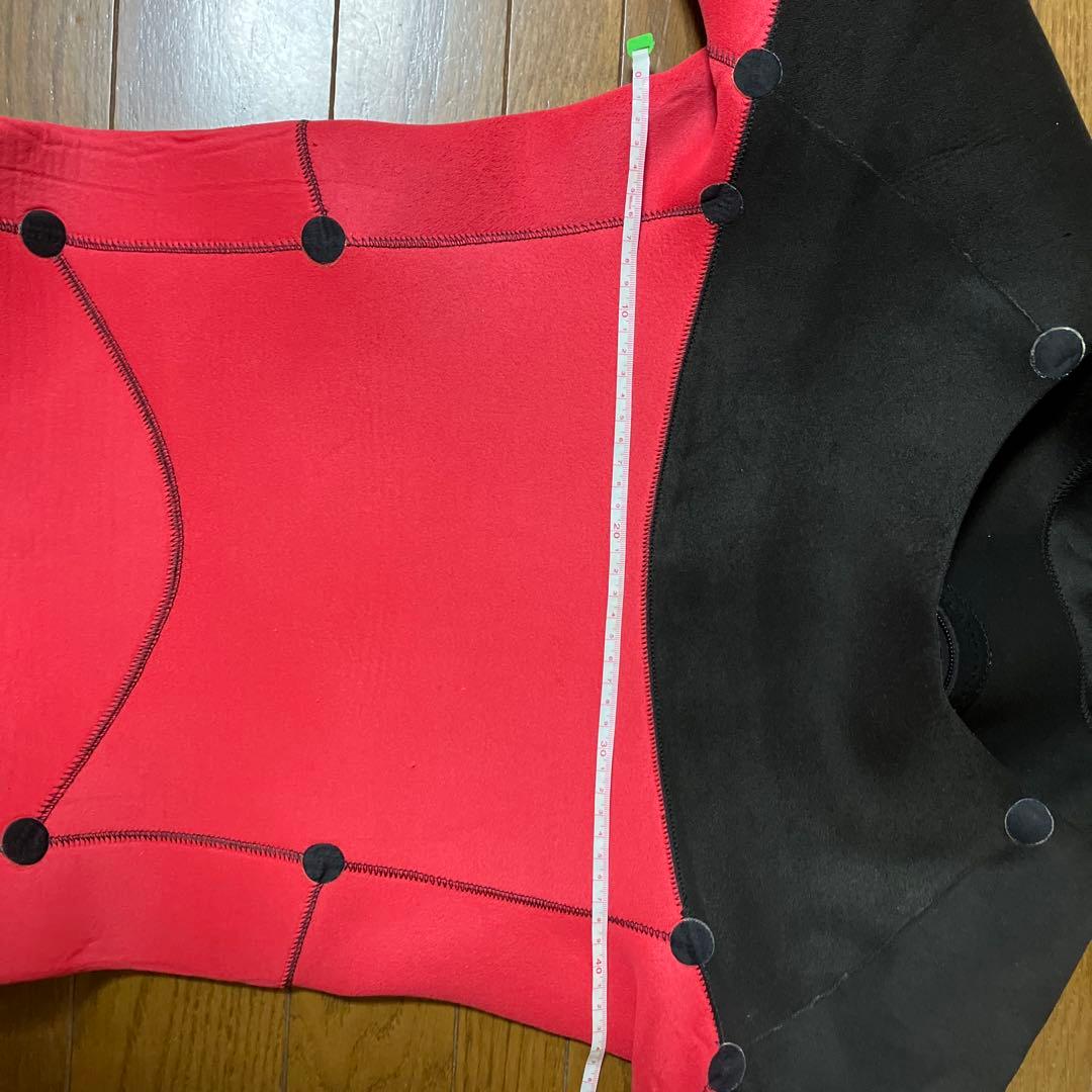 〔裏起毛5×3mm〕セミドライスーツ ブラック　Lサイズ