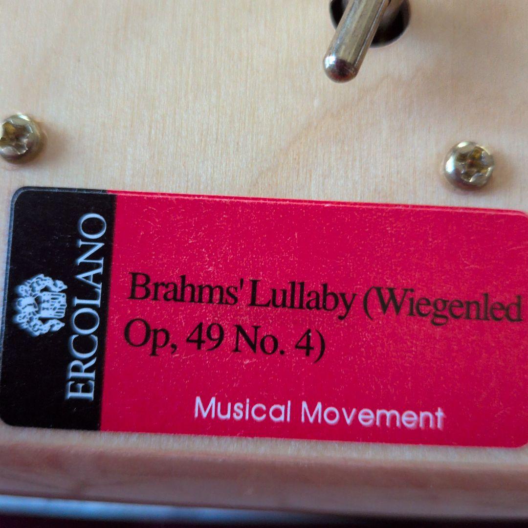 イタリア製オルゴールERCOLANO社ジュエリーボックス