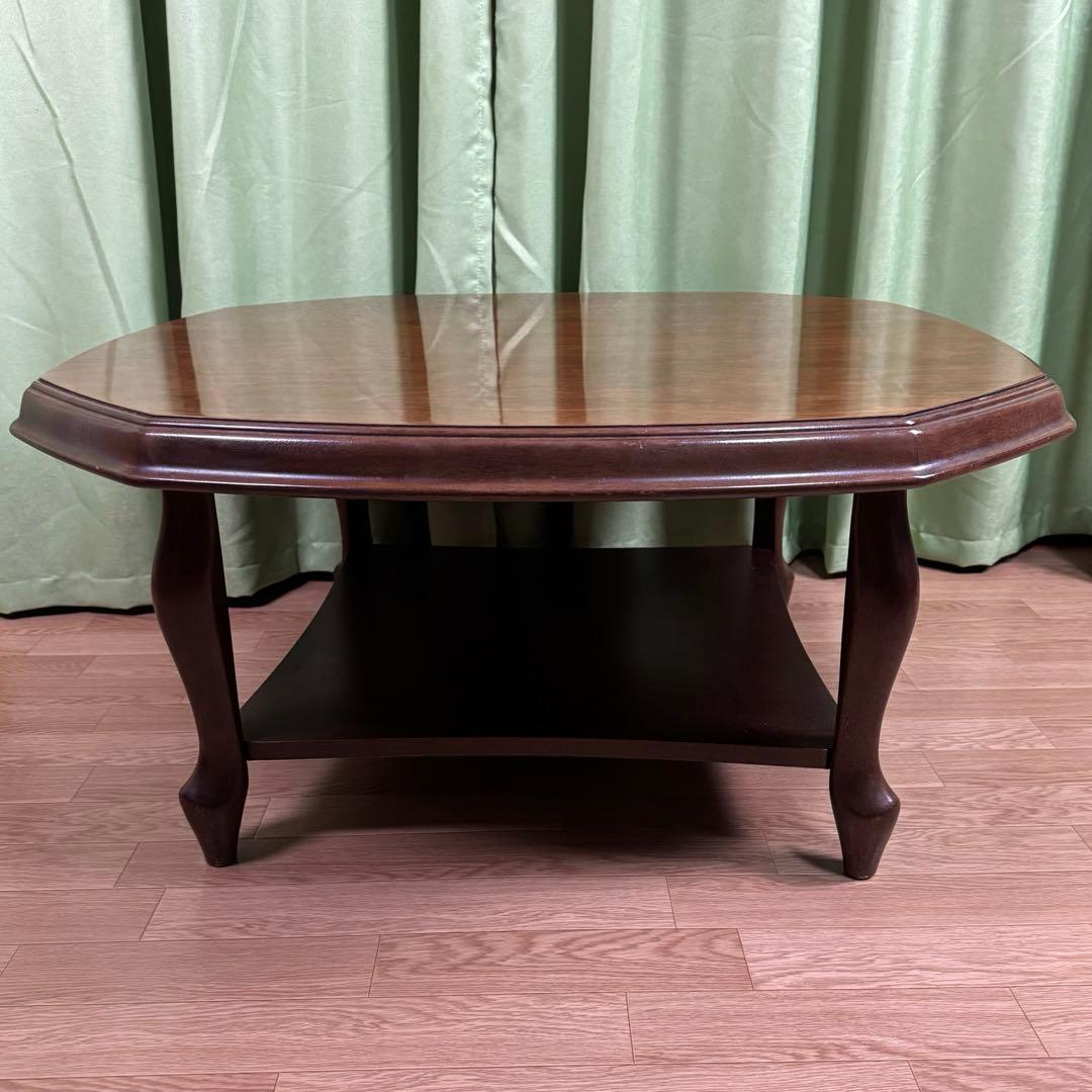 maruni マルニ ラウンドセンターローテーブル ベルサイユ 猫足 送料無料