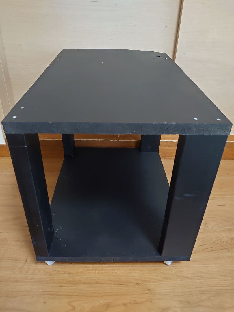 【移動に便利なキャスター付シンプルスタンド㉖】パチスロ実機1台用の置く台・黒色