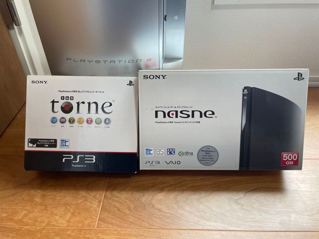 SONY PlayStation3 torne, nasne, ソフト5本セット