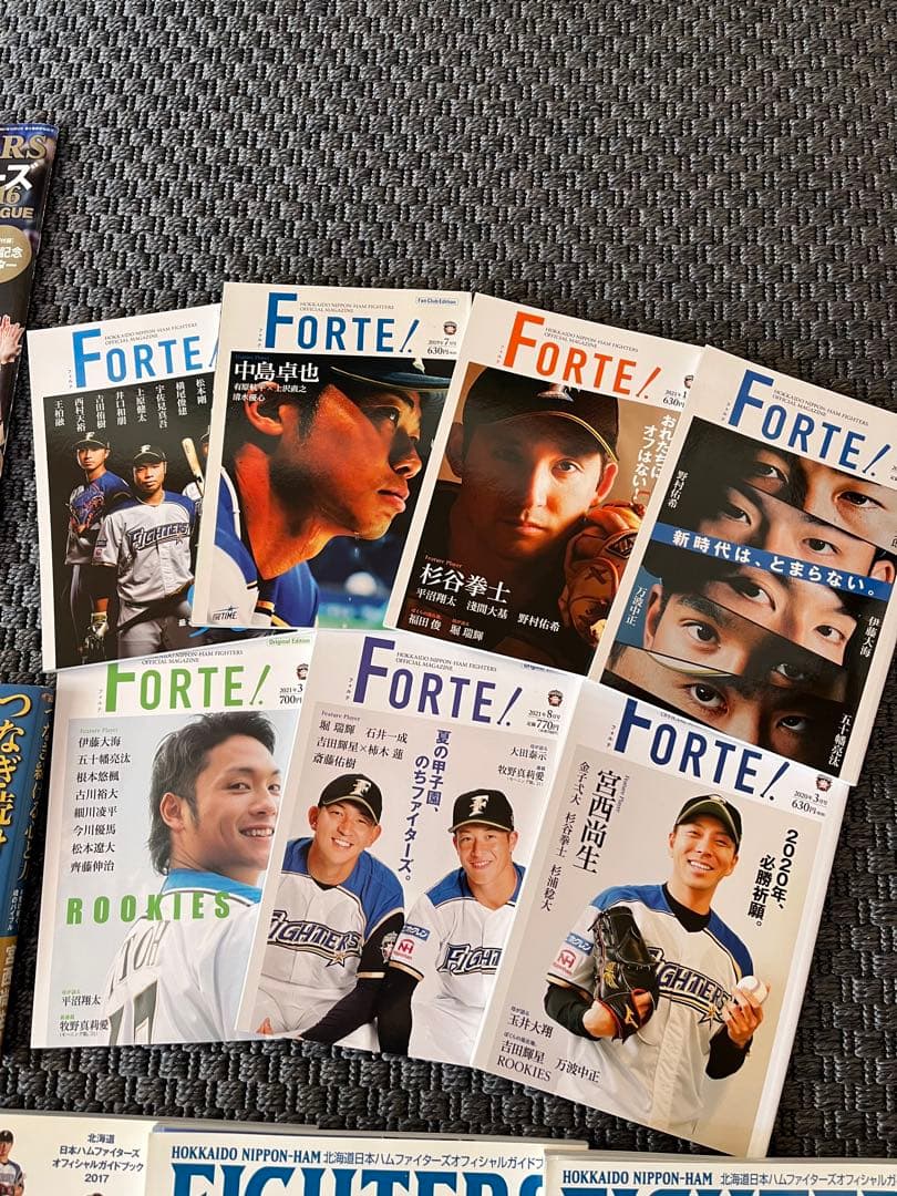 【まとめ売り‼️】日本ハムファイターズ　2014年〜2021年　雑誌まとめ売り