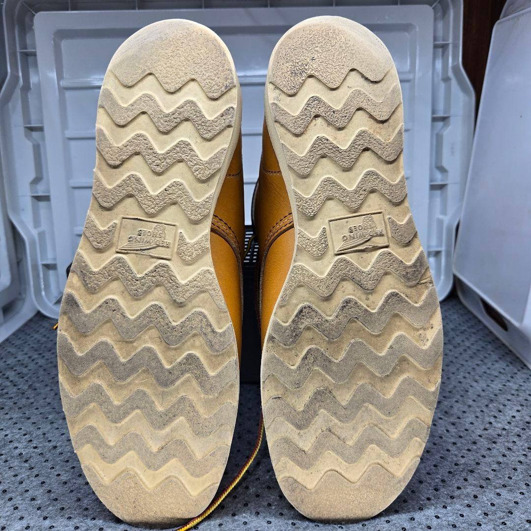 RED WING レッドウィング モックトゥ ブーツ オロ系 　イエロー