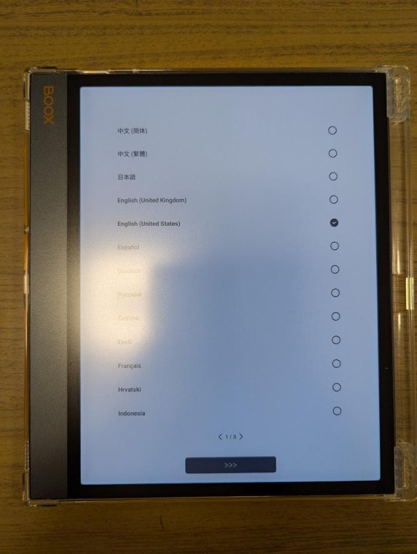 電子書籍リーダー本体 BOOX Note Air 3 C