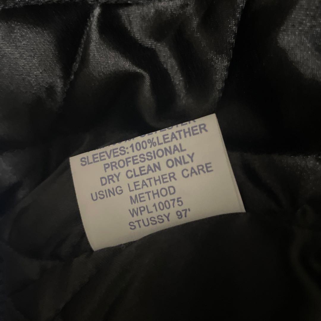 ステューシー　BIG4　スタジャン Mサイズ ブラック