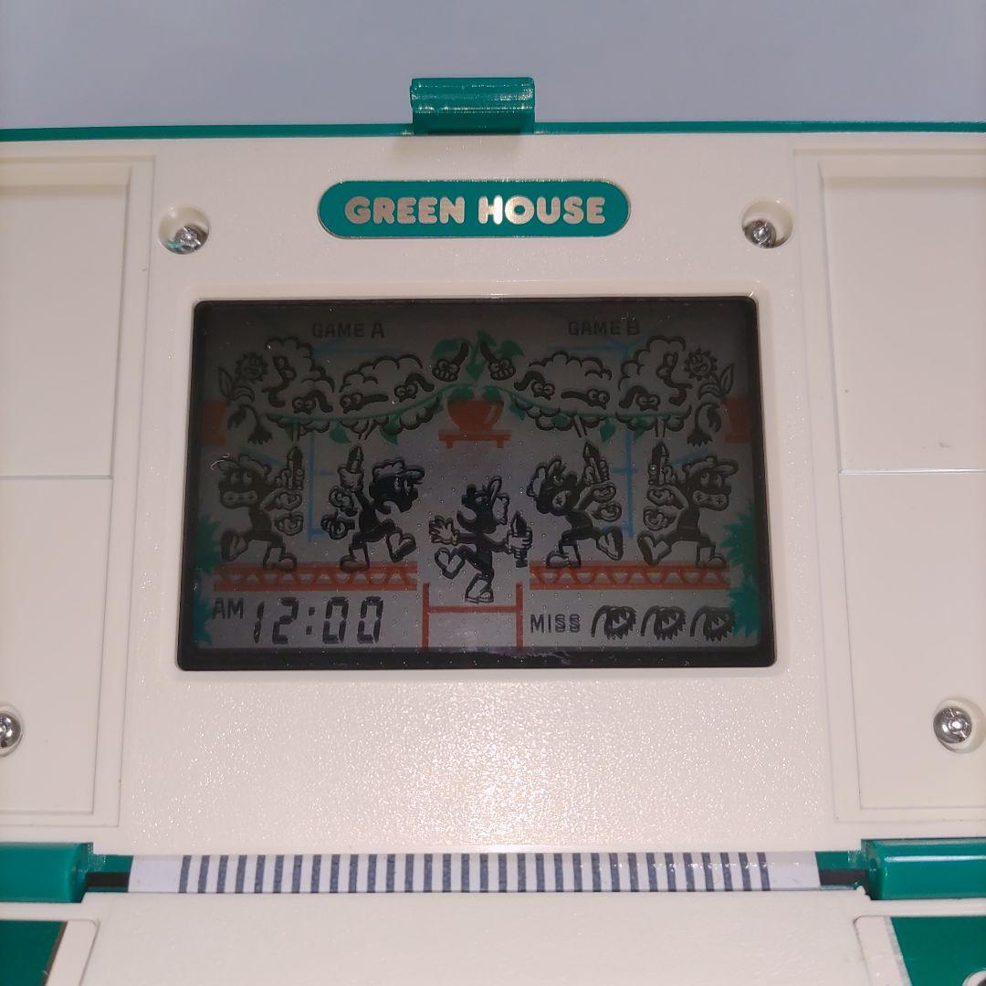ゲーム＆ウオッチ マルチスクリーン　グリーンハウス