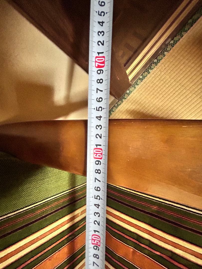 オールドカリモク 　Kチェア　ストライプ