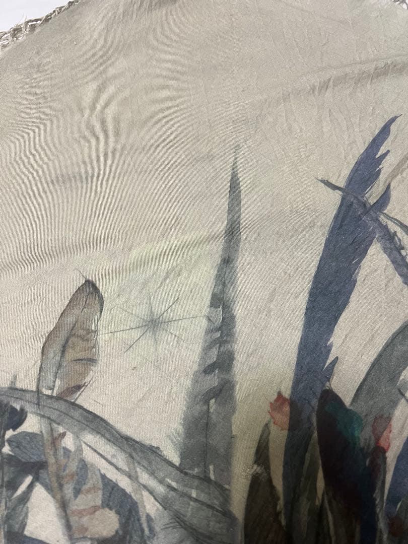 BALMAIN 狼デザイン ストール　ウルフ　マフラー