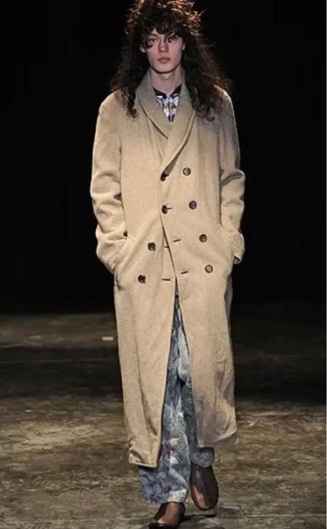 コムデギャルソンオムプリュス ピーコート キャメル