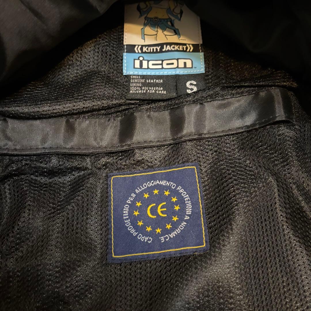 ★希少★Icon Kitty leather Jacket ライダースジャケット