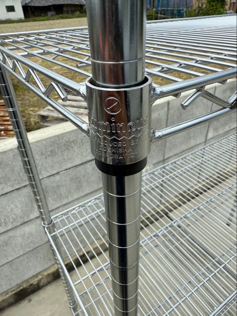 ルミナス　メタルラック5段