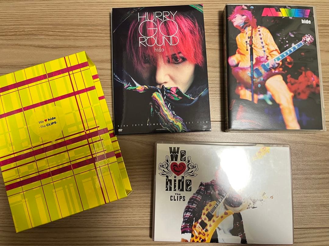 hide DVD7点まとめ売り+perfect treasure