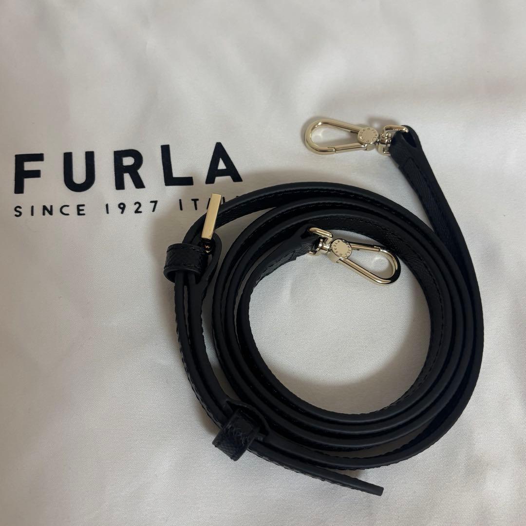 ※極美品フルラ レザー 2wayバック 付替ストラップ付 冠婚葬祭