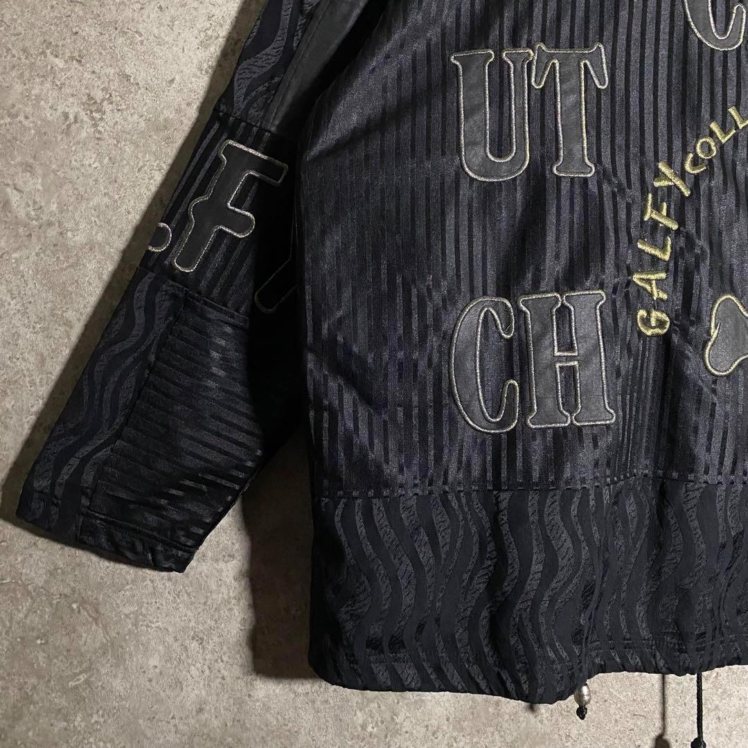 【激レア】GALFYガルフィートラックジャケット 刺繍ジャージ 袖デザイン 総柄