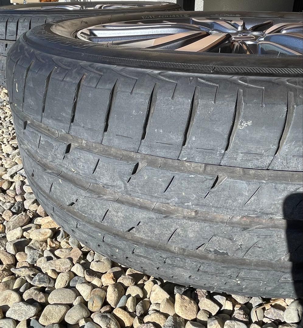 オデッセイRC1純正17インチ ブリヂストン24年製4本セット215/55R17