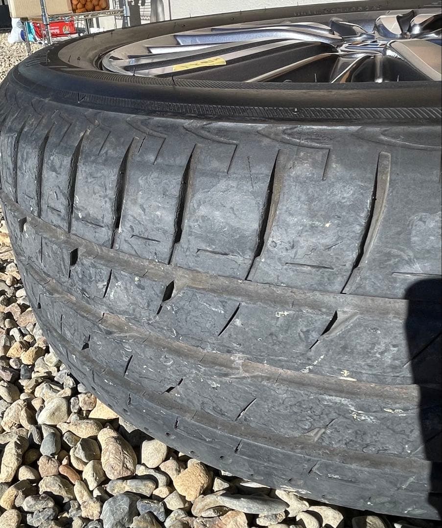 オデッセイRC1純正17インチ ブリヂストン24年製4本セット215/55R17