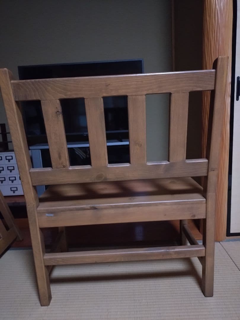 茹でかえる アンファン ダイニン用ベンチ